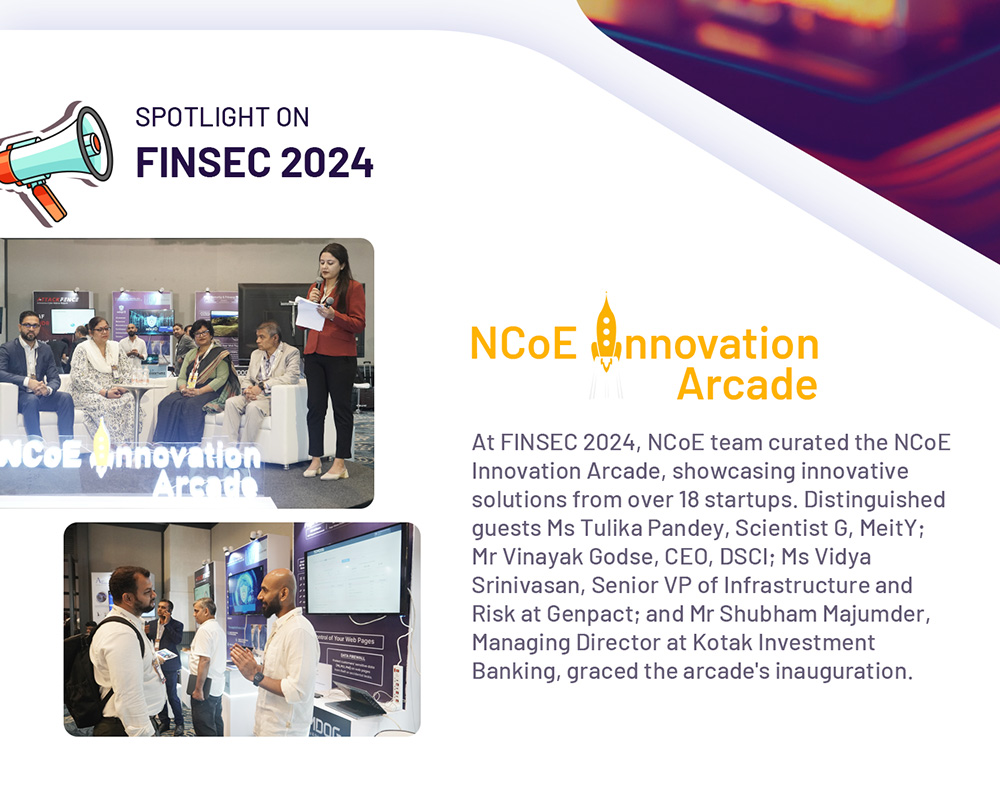 Spotlight on FINSEC 2024 - NCoE Innovation Arcade